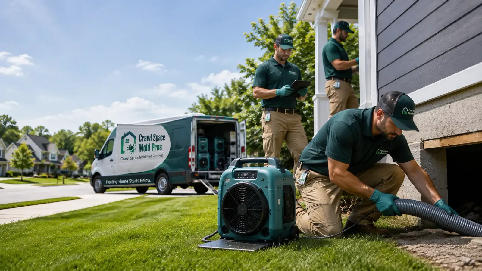 Crawl Space Mold Removal in Bristol, FL